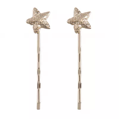 Clayre & Eef Haarklammer Lucky star (set 2) goldfarbig