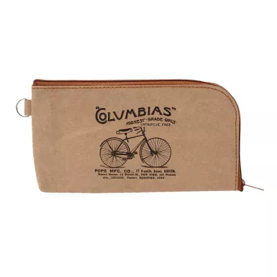 Clayre & Eef Make up Tasche Kosmetiktasche Waterproof Antique 19x10 cm braun