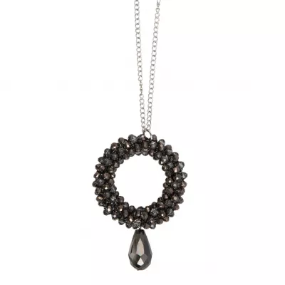 Clayre & Eef Halskette Amalure schwarz