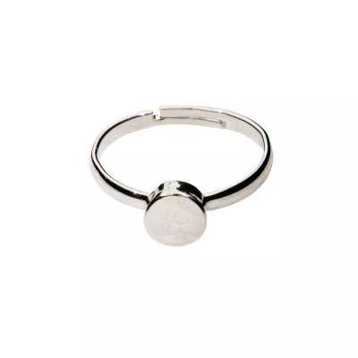 Clayre & Eef Ring Circle love silberfarbig