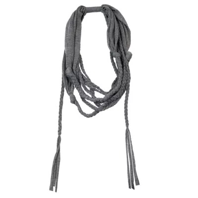 Clayre & Eef Schal Marina cm graufarbig