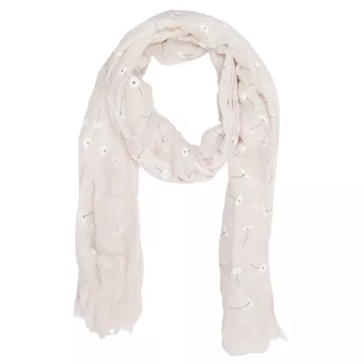 Clayre & Eef Schal Dita 70x180 cm natur