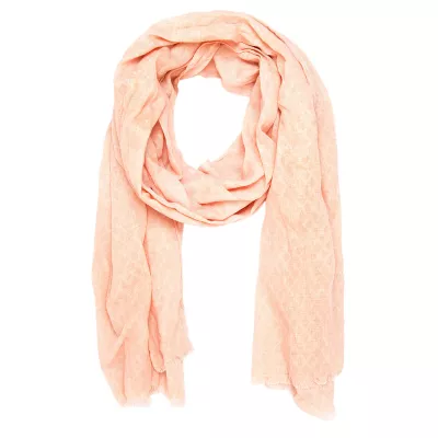 Clayre & Eef Schal Sera 70x180 cm pinkfarbig