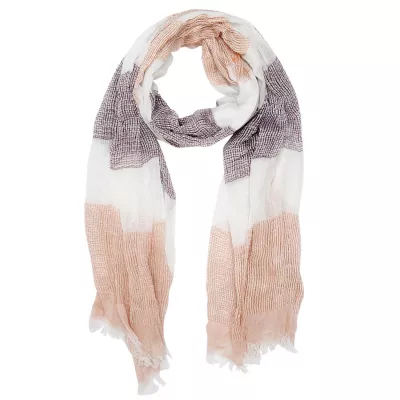 Clayre & Eef Schal Vea 95x180 cm khaki