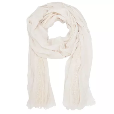 Clayre & Eef Schal Eden 70x180 cm pinkfarbig