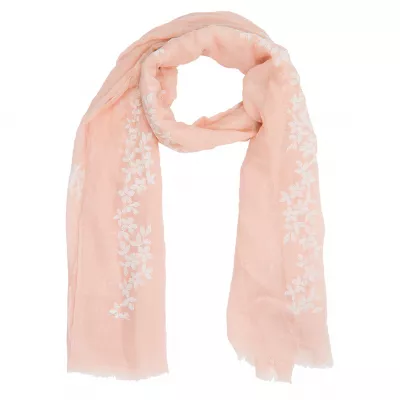 Clayre & Eef Schal Cachet 70x180 cm pinkfarbig