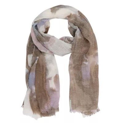 Clayre & Eef Schal Fanchone 90x180 cm braun