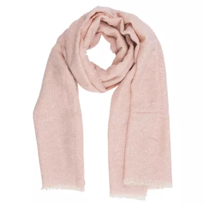 Clayre & Eef Schal Nora 60x190 cm pinkfarbig