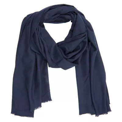 Clayre & Eef Schal Lauren 60x195 cm blaufarbig