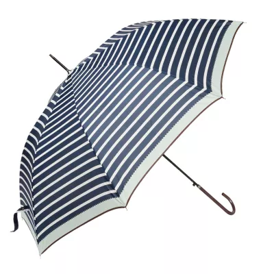 Clayre & Eef Regenschirm "Adelaide" blau Ø 98x55 cm blaufarbig