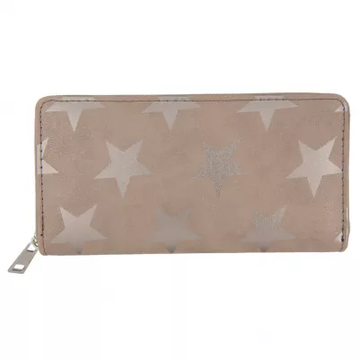 Clayre & Eef Geldbörse All stars beige