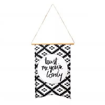 Clayre & Eef Wand deco 22x1x28 cm