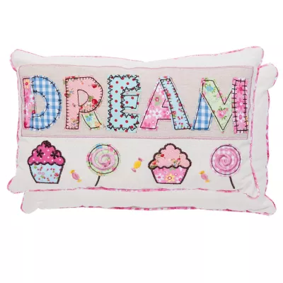 Clayre & Eef Kissenhülle Dream 33x18 mit Inlett