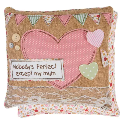 Clayre & Eef Kissenhülle Npbodys Perfect, mit Inlett 25x25