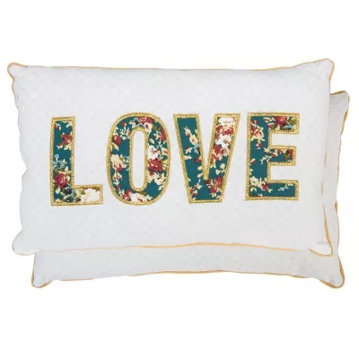 Clayre & Eef Kissenhülle Love, mit Inlett 33x20