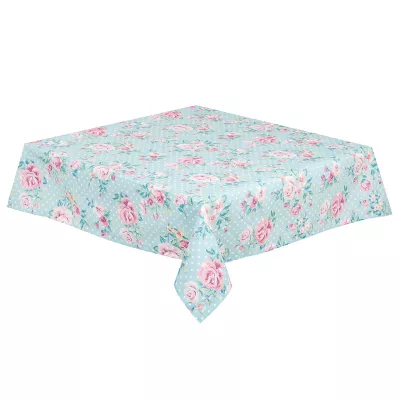 Clayre & Eef Tischdecke Blumen 100x100