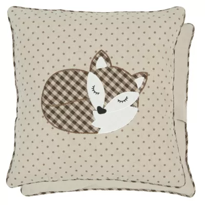 Clayre & Eef Kissenhülle Fuchs Braun 40x40