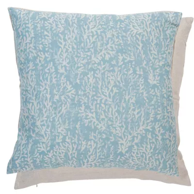 Clayre & Eef Kissenhülle Hellblau 45x45