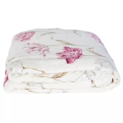 Clayre & Eef Kuscheldecke bunt ca. 160 x 210 cm