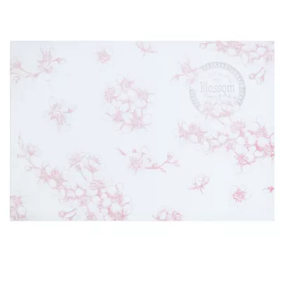 Clayre & Eef Tischset 6 pieces 48x33 Lovely Blossom Flowers