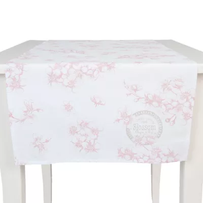 Clayre & Eef Tischläufer 50x140 Lovely Blossom Flowers