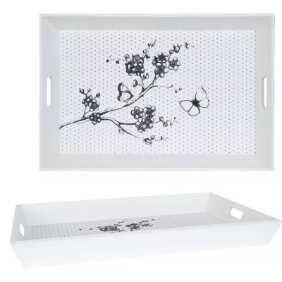 Clayre & Eef Tablett 60x40x6 cm