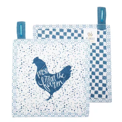 Clayre & Eef Topflappen 18x18 cm