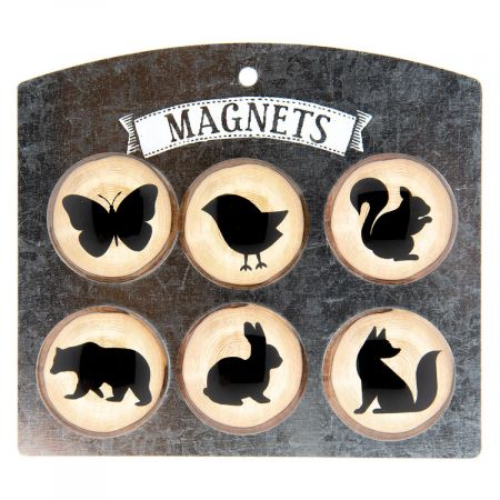 Clayre & Eef Magneet 13x11,5x1,3 cm