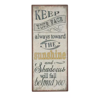 Clayre & Eef Textschild 48x20 cm