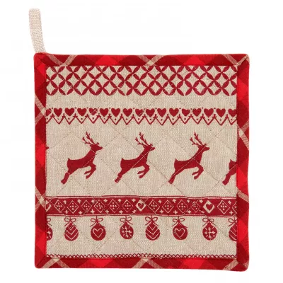 Clayre & Eef Topflappen 20x20 cm