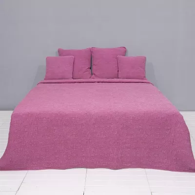 Clayre & Eef Plaid stonewashed 150x150 cm