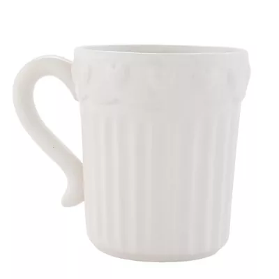 Clayre & Eef Kaffeetasse weiß ca. 12 x 9 x 10 cm