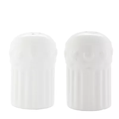 Clayre & Eef Salz- & Pfefferstreuer Set weiß ca. 5 x 5 x 7 cm