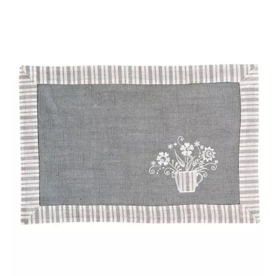 Clayre & Eef Tischset Blume (6) 30x45 cm