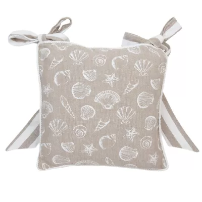 Clayre & Eef Stuhlkissen 40x40 Sea Shell