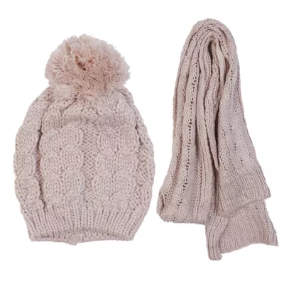 Clayre & Eef Shawl and cap