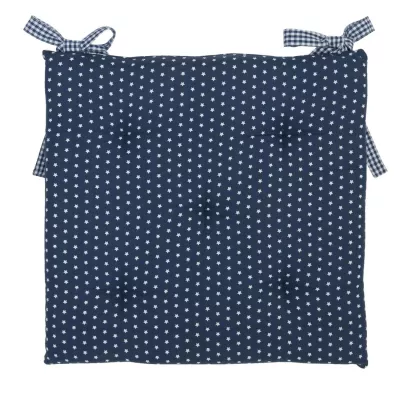Clayre & Eef Stuhlkissen 40x40 mit Inlett Twinkle Little Star