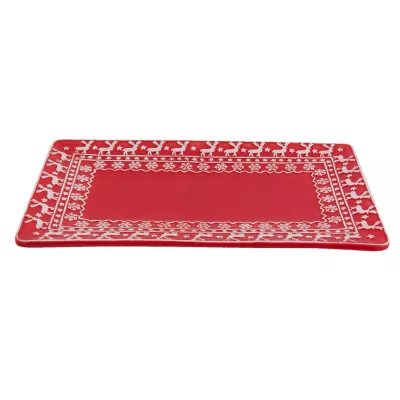 Clayre & Eef Schale 30x18x2 cm