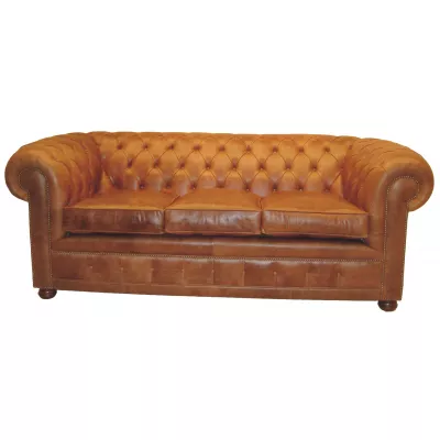 "Marquess" 3-Sitzer Original englisches Chesterfield Sofa