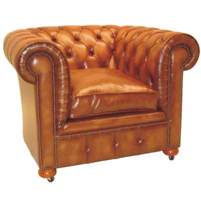 "Tub Chair" Chesterfield Sessel