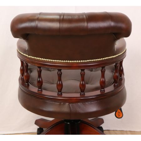 "Captain" Chesterfield Sessel Bürostuhl