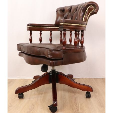 "Captain" Chesterfield Sessel Bürostuhl