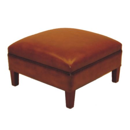 "Manor stool" Chesterfield Hocker