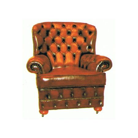 "Balmoral Tub Chair" Chesterfield Sessel