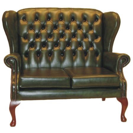 "Windsor" 2-Sitzer Original englisches Chesterfield Sofa