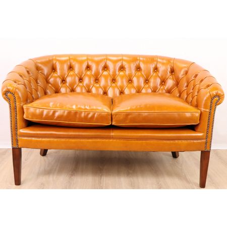 "Victorian Club" 3-Sitzer Original englisches Chesterfield Sofa