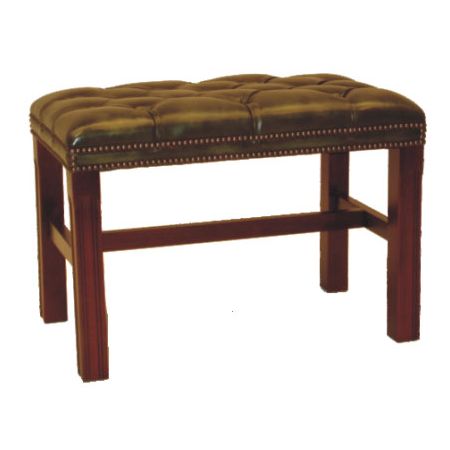 "Lawrence stool" Chesterfield Hocker