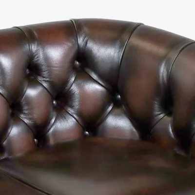"Diana" 2-Sitzer Original englisches Chesterfield Sofa