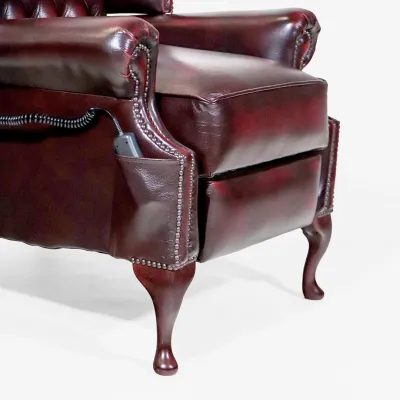 Scroll Wing Electric Recliner