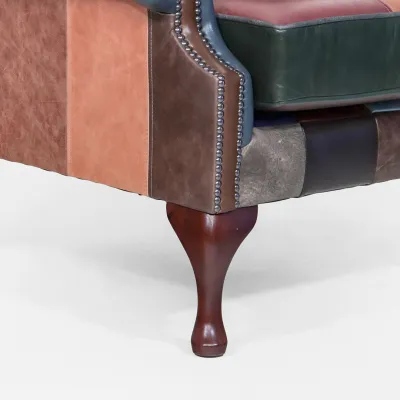 Ohrensessel Chesterfield "Scroll Wing Chair"